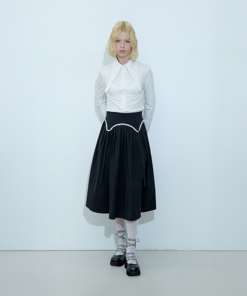 ROUGHNECK(ラフネック)の「ロングカラーシャツホワイト(シャツ/ブラウス・レディース・その他・SMALL/MEDIUM/X-SMALL)」の10枚目の写真