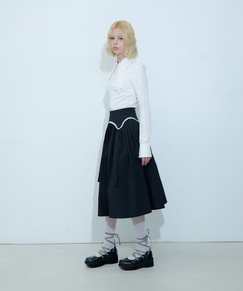 ROUGHNECK(ラフネック)の「ロングカラーシャツホワイト(シャツ/ブラウス・レディース・その他・SMALL/MEDIUM/X-SMALL)」の9枚目の写真