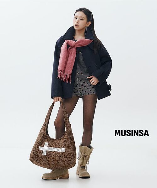 ROSEFRANTZ（ロゼフランツ）の「Belt Half-neck Wool Jacket [Dark Navy]（チェスターコート・レディース・ダークネイビー・FREE）」の17枚目の写真