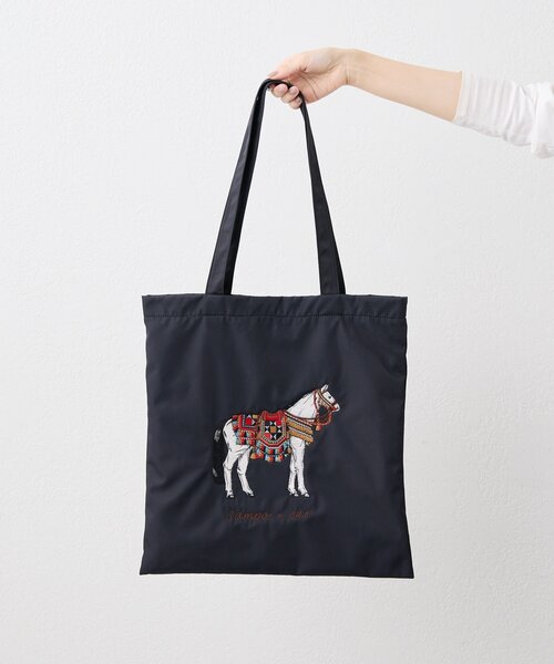 セール】sampo×earホースサブトートバッグ《撥水/B4サイズ対応