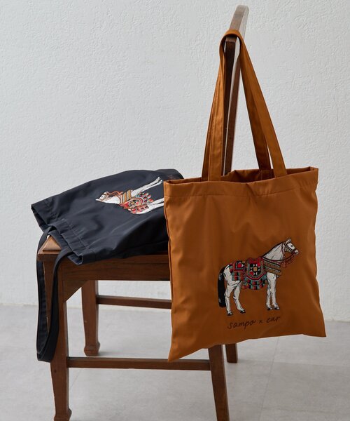 sampo×earホースサブトートバッグ《撥水/B4サイズ対応》（トートバッグ