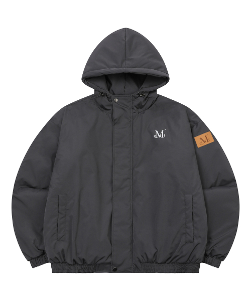 ブロンテヘビシェルフードダウンジャケット 男女共用 (3カラー