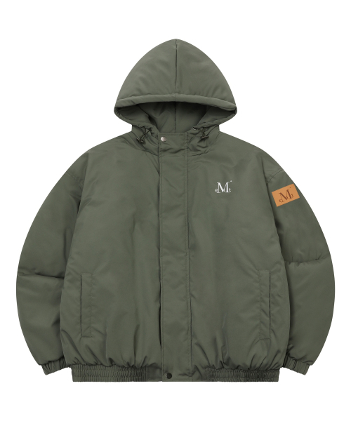 ブロンテヘビシェルフードダウンジャケット 男女共用 (3カラー