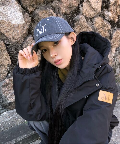 MUCENT（ムセント）の「ブロンテヘビシェルフードダウンジャケット 男女共用 (3カラー)（ダウンジャケット/コート・レディース・チャコール/カーキ/ブラック・FREE）」の17枚目の写真