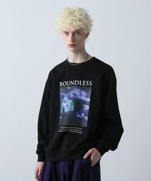 フラワーフォトプリントスウェット(HARE)