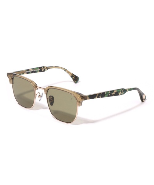 A BATHING APE(アベイシングエイプ)の「SUNGLASSES #18(サングラス・メンズ・グリーン系その他/ブラウン系その他/グレー系その他・FREE)」の2枚目の写真