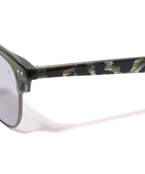 A BATHING APE(アベイシングエイプ)の「SUNGLASSES #18(サングラス・メンズ・グリーン系その他/ブラウン系その他/グレー系その他・FREE)」の9枚目の写真