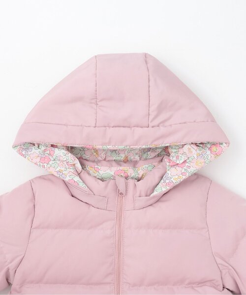 sense of wonder（センスオブワンダー）の「リバーシブルリバティダウンコート（ダウンジャケット/コート・キッズ・ピンク/ネイビー・100cm/120cm/130cm/90cm/110cm）」の7枚目の写真