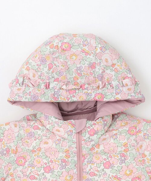 sense of wonder（センスオブワンダー）の「リバーシブルリバティダウンコート（ダウンジャケット/コート・キッズ・ピンク/ネイビー・100cm/120cm/130cm/90cm/110cm）」の11枚目の写真