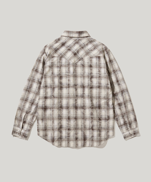RUSTICCLUB(ラスティッククラブ)の「RC DUSTY WESTERN SHIRT_BROWN(シャツ/ブラウス・レディース・その他・LARGE/MEDIUM)」の2枚目の写真