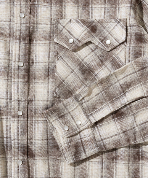 RUSTICCLUB(ラスティッククラブ)の「RC DUSTY WESTERN SHIRT_BROWN(シャツ/ブラウス・レディース・その他・LARGE/MEDIUM)」の3枚目の写真