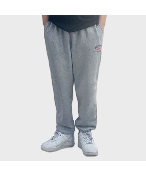 RESPECT(リスペクト)の「running usa athletic club sagging pants (grey)(スウェットパンツ・メンズ・その他・MEDIUM/LARGE/X-LARGE)」の4枚目の写真