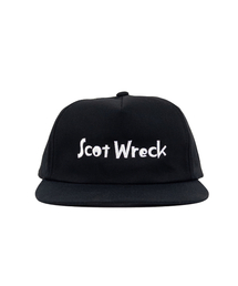 THE SCOT WRECK（ザ スコットレック）の「Scot Wreck 5-Panel Hat (BLACK)（キャップ）」