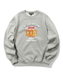 PRETZEL SWEET Crew Neck - Gray