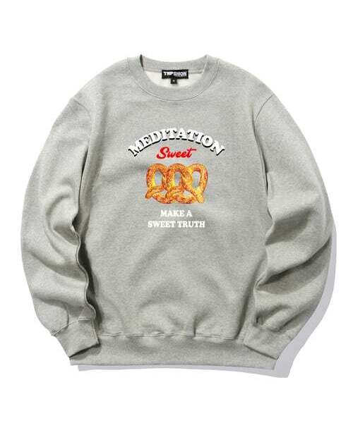 TRIPSHION(トリップション)の「PRETZEL SWEET Crew Neck - Gray(スウェット・メンズ・その他・X-LARGE/LARGE/MEDIUM)」の1枚目の写真
