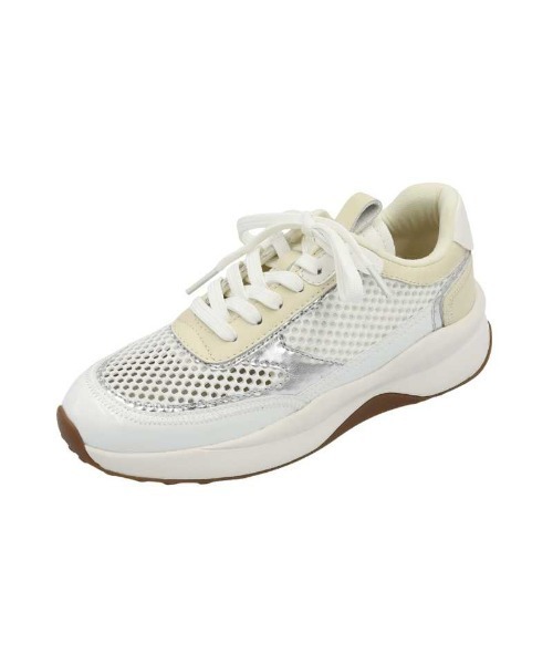 MODE KAORI（モードカオリ）の「メッシュコンビスニーカー/21548（スニーカー・レディース・ブラック/ブラウン/ホワイト・25cm/24.5cm/24cm/23.5cm/23cm/22.5cm）」の2枚目の写真