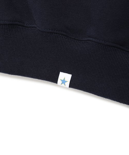 Cavish(カビシ)の「CITY BLUES SWEATSHIRT NAVY(CV2ESUM441A)(スウェット・レディース・ネイビー・LARGE/MEDIUM/SMALL/X-LARGE)」の6枚目の写真