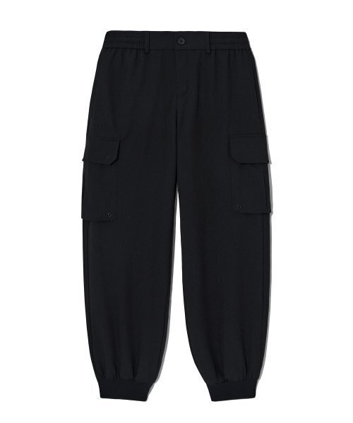 GROOVERHYME（グルーブライム）の「RELAXED JOGGER PANTS (BLACK) [LRRSCPJ104M]（スウェットパンツ・メンズ・その他・LARGE/MEDIUM/SMALL）」の2枚目の写真