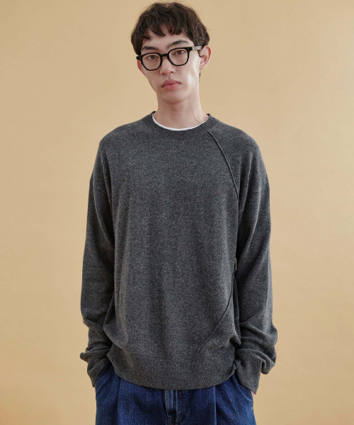 Lined T-shirt с декоративными швами