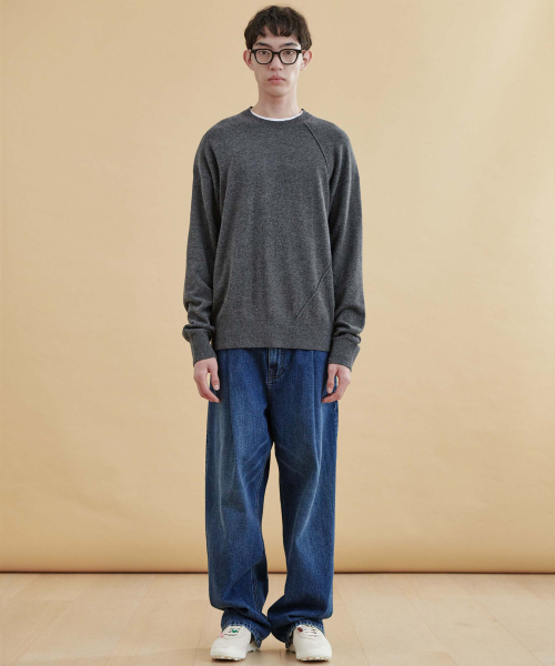 PLAC(プラック)の「ラインディテールニットチャコール(ニット/セーター・メンズ・その他・SMALL/LARGE)」の4枚目の写真