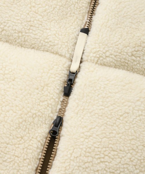 COVERNAT（カバーナット）の「RDS リバーシブルフリースダウンジャンパー アイボリー（ダウンジャケット/コート・レディース・その他・X-LARGE/LARGE）」の8枚目の写真