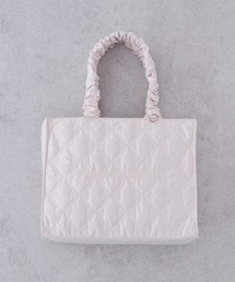 Maison de FLEUR | 【WEB限定カラーあり】ギャザーハンドルリボンキルティングトート(トートバッグ)