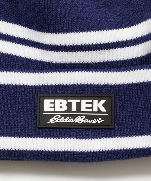 Eddie Bauer（エディーバウアー）の「EBTEK ロゴニットキャップ（ニットキャップ/ビーニー・メンズ・ブラック・F）」の4枚目の写真