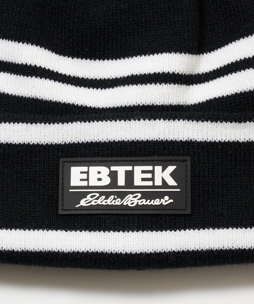 Eddie Bauer（エディーバウアー）の「EBTEK ロゴニットキャップ（ニットキャップ/ビーニー・メンズ・ブラック・F）」の3枚目の写真