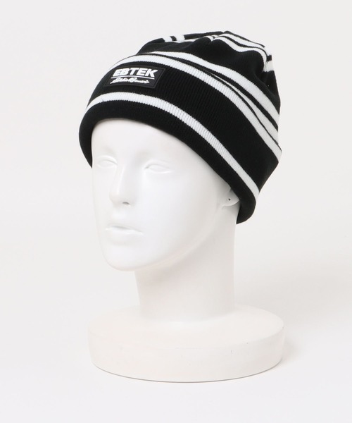 Eddie Bauer（エディーバウアー）の「EBTEK ロゴニットキャップ（ニットキャップ/ビーニー・メンズ・ブラック・F）」の5枚目の写真
