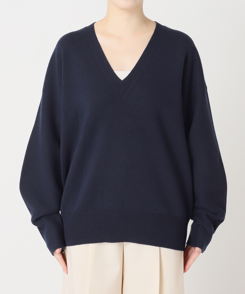 セール】《追加》カシミヤMIXスムースVプルオーバー2（ニット/セーター