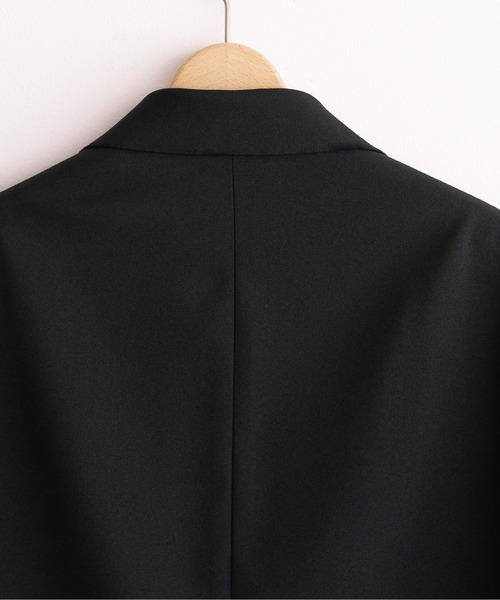 WYM LIDNM（ウィム バイ リドム）の「HIGH TWIST PE DOUBLE SUIT（スーツセット・メンズ・ブラック/グレイッシュベージュ・S/M/L）」の21枚目の写真