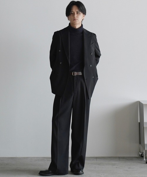 ジャケット・アウター WYWM LIDNM HIGH TWIST PE DOUBLE SUIT M ジャケット・アウター WYWM LIDNM HIGH TWIST PE DOUBLE SUIT M HIGH