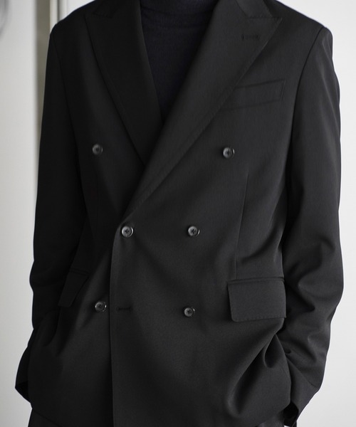 HIGH TWIST PE DOUBLE SUIT（スーツセット）｜WYM LIDNM（ウィム バイ