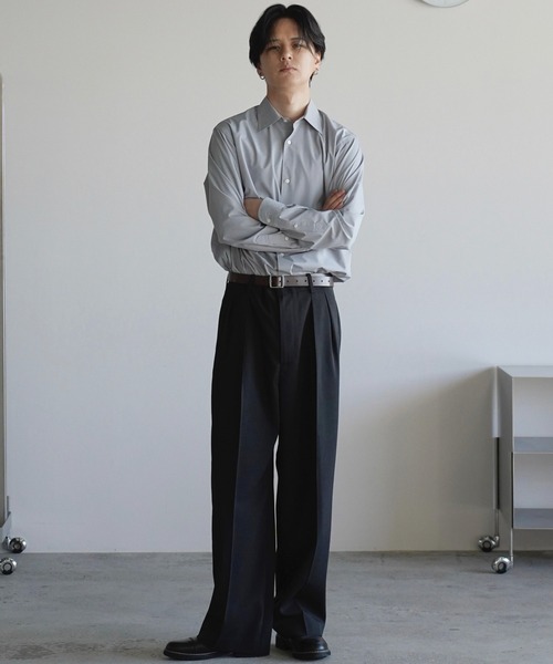 HIGH TWIST PE DOUBLE SUIT（スーツセット）｜WYM LIDNM（ウィム バイ