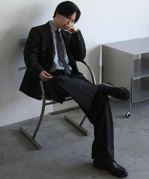 HIGH TWIST PE DOUBLE SUIT（スーツセット）｜WYM LIDNM（ウィム バイ