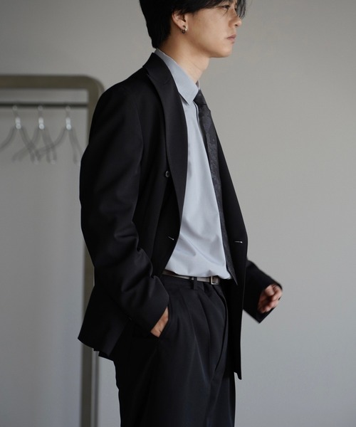 HIGH TWIST PE DOUBLE SUIT（スーツセット）｜WYM LIDNM（ウィム バイ