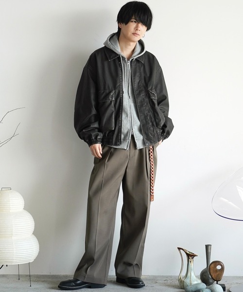 ジャケット・アウター HIGH TWIST PE DOUBLE SUIT HIGH TWIST PE DOUBLE SUIT（スーツセット）｜WYM LIDNM（ウィム バイ