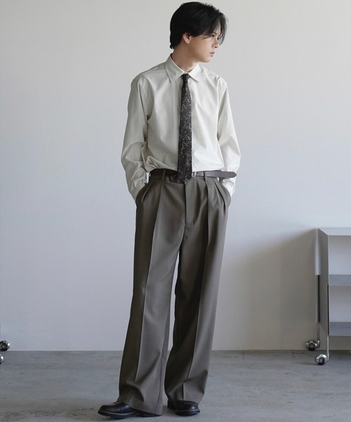 HIGH TWIST PE DOUBLE SUIT（スーツセット）｜WYM LIDNM（ウィム バイ