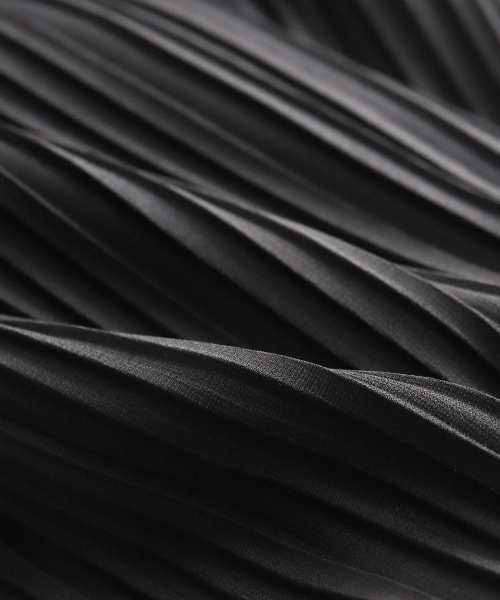 GREEN STUFF（グリーンスタッフ）の「boxy bag 53 - random pleats black（エコバッグ/サブバッグ・レディース・その他・FREE）」の9枚目の写真