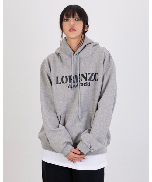 APEX DESIGN(エーペックスデザイン)の「ロレンツォスクリプトフード-ヘッダーグレー(パーカー・メンズ・その他・MEDIUM/LARGE/X-LARGE)」の3枚目の写真