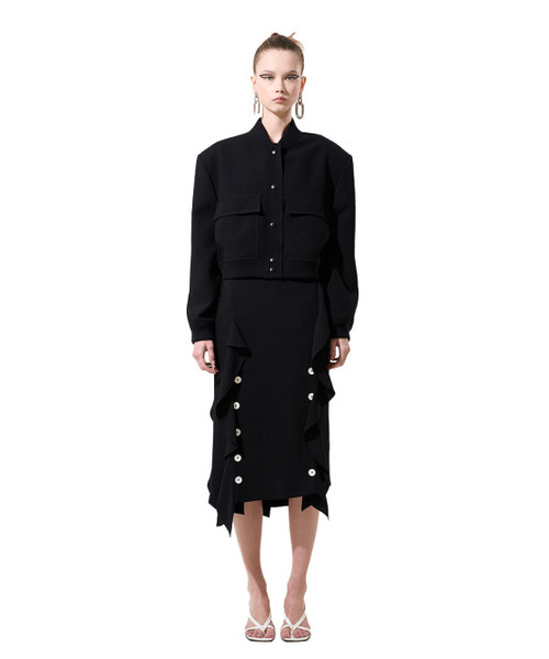 信楽焼傘立て 黒窯変 高さ44cm