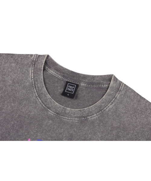 PHILIPPAKER(フィリップペイカー)の「ビエムシー ミニバス クレヨン 半袖Tシャツ ピグメント ヴィンテージグレー(Tシャツ/カットソー・レディース・その他・MEDIUM/LARGE/X-LARGE)」の8枚目の写真