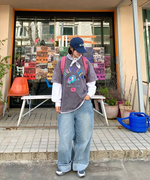PHILIPPAKER(フィリップペイカー)の「ビエムシー ミニバス クレヨン 半袖Tシャツ ピグメント ヴィンテージグレー(Tシャツ/カットソー・レディース・その他・MEDIUM/LARGE/X-LARGE)」の18枚目の写真