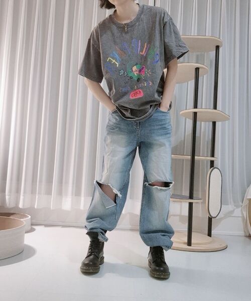 PHILIPPAKER(フィリップペイカー)の「ビエムシー ミニバス クレヨン 半袖Tシャツ ピグメント ヴィンテージグレー(Tシャツ/カットソー・レディース・その他・MEDIUM/LARGE/X-LARGE)」の22枚目の写真