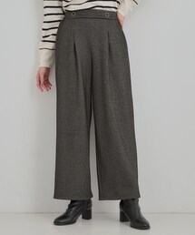 DRESKIP | 【あったか/S-LL】デニム風裏起毛ワイドパンツ(その他パンツ)