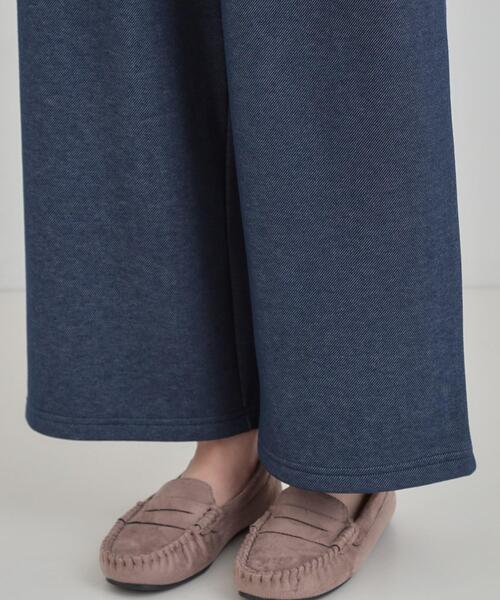 DRESKIP（ドレスキップ）の「【高レビュー】デニム見え 裏起毛ワイドパンツ（その他パンツ・レディース・ブラック/ブルー系その他・03/02/01/04）」の17枚目の写真