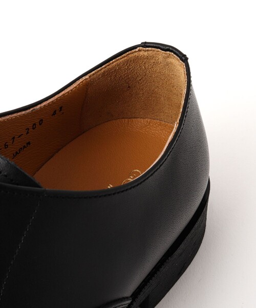 NOLLEY’S（ノーリーズ）の「《ビジカジ対応》日本製 ストレートチップ レザーシューズ フェニックス（ドレスシューズ・メンズ・ブラック・43/42/41/40/39）」の6枚目の写真