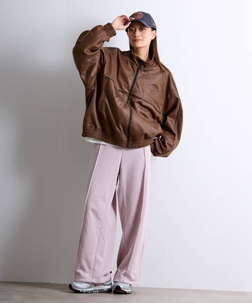 JORDAN BRAND(ジョーダンブランド)の「【NIKE / ナイキ】W J PSG FLC PANT HV0142- 627/060(スウェットパンツ・メンズ・ブラック/ピンク・MEDIUM/LARGE)」の22枚目の写真