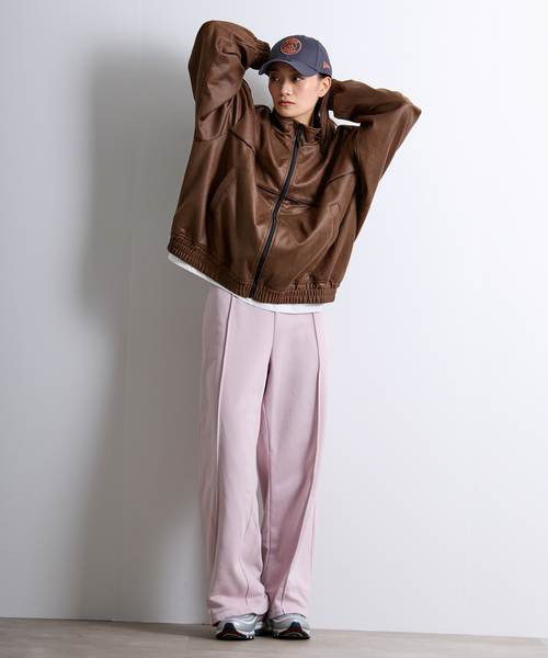 JORDAN BRAND(ジョーダンブランド)の「【NIKE / ナイキ】W J PSG FLC PANT HV0142- 627/060(スウェットパンツ・メンズ・ブラック/ピンク・MEDIUM/LARGE)」の19枚目の写真