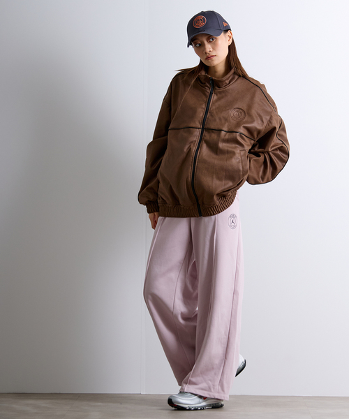 JORDAN BRAND(ジョーダンブランド)の「【NIKE / ナイキ】W J PSG FLC PANT HV0142- 627/060(スウェットパンツ・メンズ・ブラック/ピンク・MEDIUM/LARGE)」の17枚目の写真
